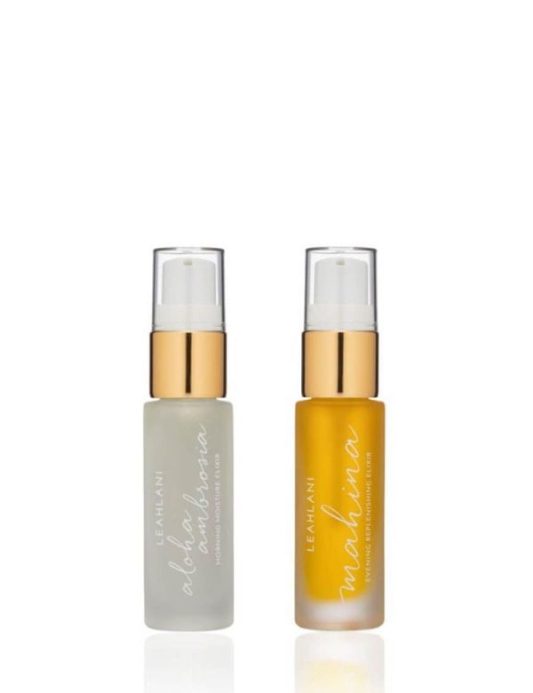 LEAHLANI SKINCARE the elixir duo - kit travel Elixir aloha ambrosia and Elixir Mahina