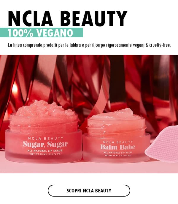veganuary e cosmesi vegana di NCLA Beauty