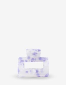 Liberty Claw Clip Minimalist design with soft purple accents - SASSTIE
