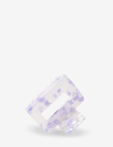 Eco-friendly Claw Clip Minimalist design with soft purple accents - SASSTIE