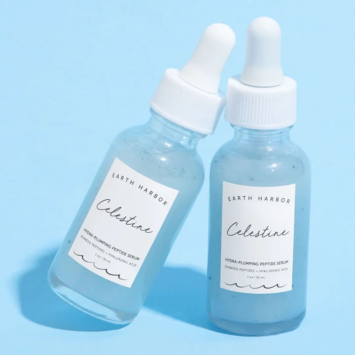 earth harbor Celestine Hydra-Plumping Peptide Serum