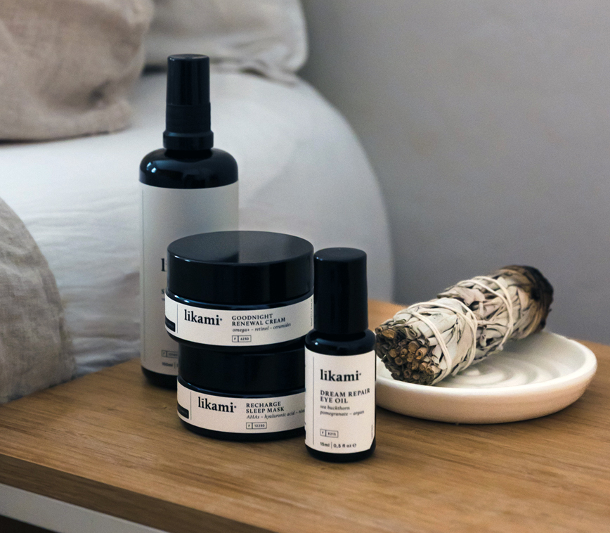 bedtime beauty routine
